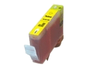 Compatible Canon CLI-521Y Yellow Ink Cartridge, Page Yield 446 pages at 5% coverage